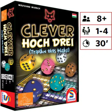 Kiárusítás Clever hoch Drei - Triplán okos húzás!