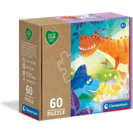 Legnépszerűbb Őrült dínó barátok puzzle 60 darabos