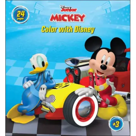 Biztonságos fizetés Disney - Mickey Roadster Racers színező