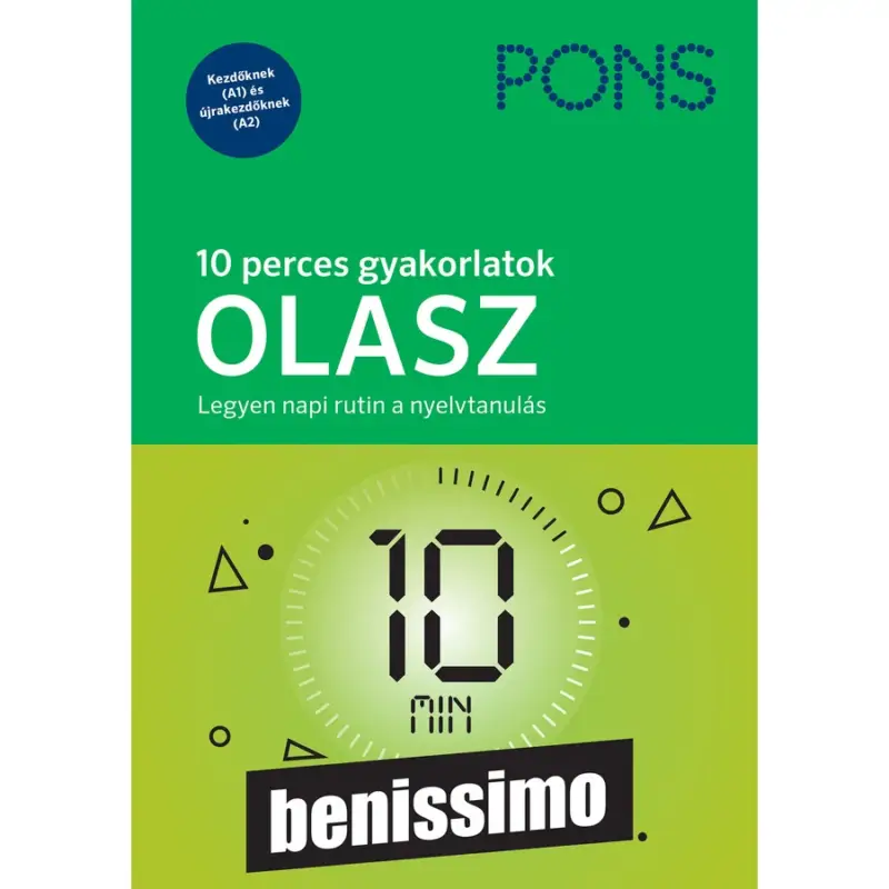PONS 10 perces gyakorlatok OLASZ Bestseller