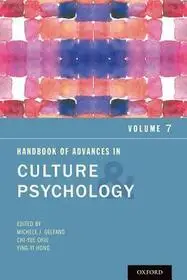 Handbook of Advances in Culture and Psychology, Volume 7 byGelfand, Michele J.; Chiu, Chi-yue; Hong, Ying-yi; Szuper akció